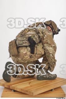 Soldier in American Army Military Uniform 0133